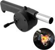 Manual BBQ Fire Starter Air Blower for Camping Grills