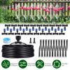 75FT Garden Drip Irrigation Kit with 20 Adjustable Misting Nozzles