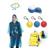 Disposable Emergency Rain Poncho with Hood