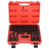 20-Piece 1/2-Inch Drive Deep Impact Socket Set with Extension Bars