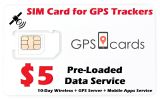 GPs cards works for Coban GPS-103A with emergency scheduling for Global Tracking