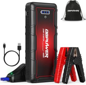DBPOWER G60 4000A Jump Starter with 88.8Wh Battery & LED Light