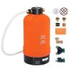 16,000-Grain Portable RV Water Softener with 3/4" Brass Fittings & 42" Hose