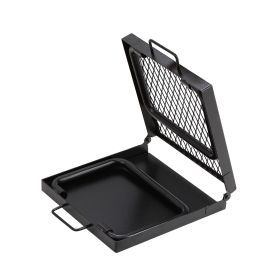 22.4" Folding Campfire Grill with Carry Bag