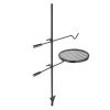 Adjustable Campfire Grill Grate – Heavy-Duty Steel Open Fire Cooking Grill