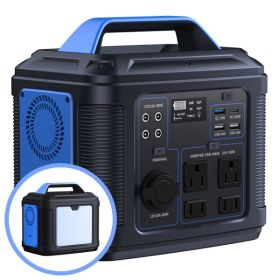 300W Portable Power Station, 296Wh 80000mAh Lithium Battery Generator Solar for Outdoor Camping RV Home,Power Supply