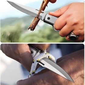 HikingEssentials Durable Tactical Knife for Your Next Adventure