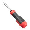 Screwdriver Set, 13 in 1 Magnetic Multi Bit Mini Nut Driver Set, Phillips, Flat Head, Torx, Square Bits for Men