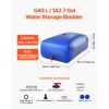 Water Storage Bladder, 142.7 Gal Collapsible Water Storage Bag, Wear-Resistant 1000D PVC Soft Waters Bag