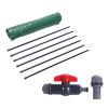 50-Gallon Collapsible Rain Barrel with Mesh Cover & Spigot