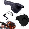 Manual BBQ Fire Starter Air Blower for Camping Grills