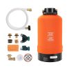 16,000-Grain Portable RV Water Softener with 3/4" Brass Fittings & 42" Hose