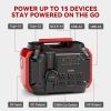 GOFORT 540Wh 500W Portable Power Station – 1000W Peak
