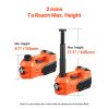 VEVOR 5-Ton Electric Car Jack Kit with Tire Inflator & Impact Wrench