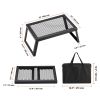 VEVOR 18" Folding Campfire Grill with Carry Bag