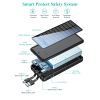 30,000mAh Solar Power Bank with USB-A & USB-C