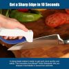 Hand-Held Carbide Blade Sharpener, Kitchen Knife and Chef Knife Sharpener, Professional Chef Grade Sharpening Tool