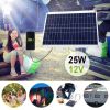 Outdoor Solar Panel Car Battery Charger For RV Car Boat