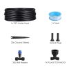 75FT Garden Drip Irrigation Kit with 20 Adjustable Misting Nozzles