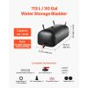 VEVOR 30-Gallon Collapsible Emergency Water Storage Bladder