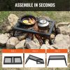 VEVOR 18" Folding Campfire Grill with Carry Bag