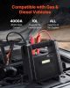 VEVOR 4000A Peak Jump Starter with 88.8Wh Battery & Emergency LED Light
