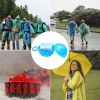 Disposable Emergency Rain Poncho with Hood