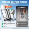 Gravity-fed Water Filter System, 2.25G 304 Stainless-Steel Countertop System, Water Filtration System, Reduces Lead and up to 99% of Chlorine