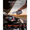 Jump Starter, 1000A Peak, Car Jumper Starter Battery Pack, 12V Portable Lithium Battery Booster