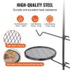 Adjustable Campfire Grill Grate – Heavy-Duty Steel Open Fire Cooking Grill