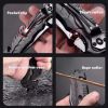 Tactical Folding Pocket Knives 10-Pack with 3.4-Inch Blades & Pocket Clips