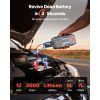 Jump Starter, 3000A Peak, Car Jumper Starter Battery Pack, 12V Portable Lithium Battery Booster
