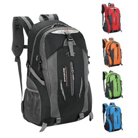 36L Lightweight Hiking Backpack with Multiple Compartments (Color: Black)