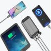 Sun Chaser Mini 10,000mAh Solar Power Bank with Wireless Charging & LED Floodlight