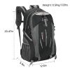 36L Lightweight Hiking Backpack with Multiple Compartments